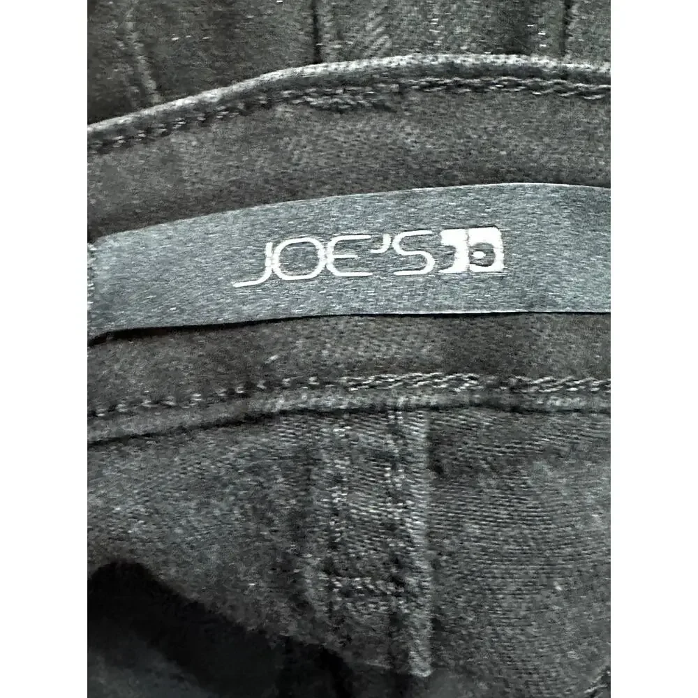Joe's JeansHigh Rise Ankle Skinny Black Denim 24 NWT Premium Fit Classic Stretch